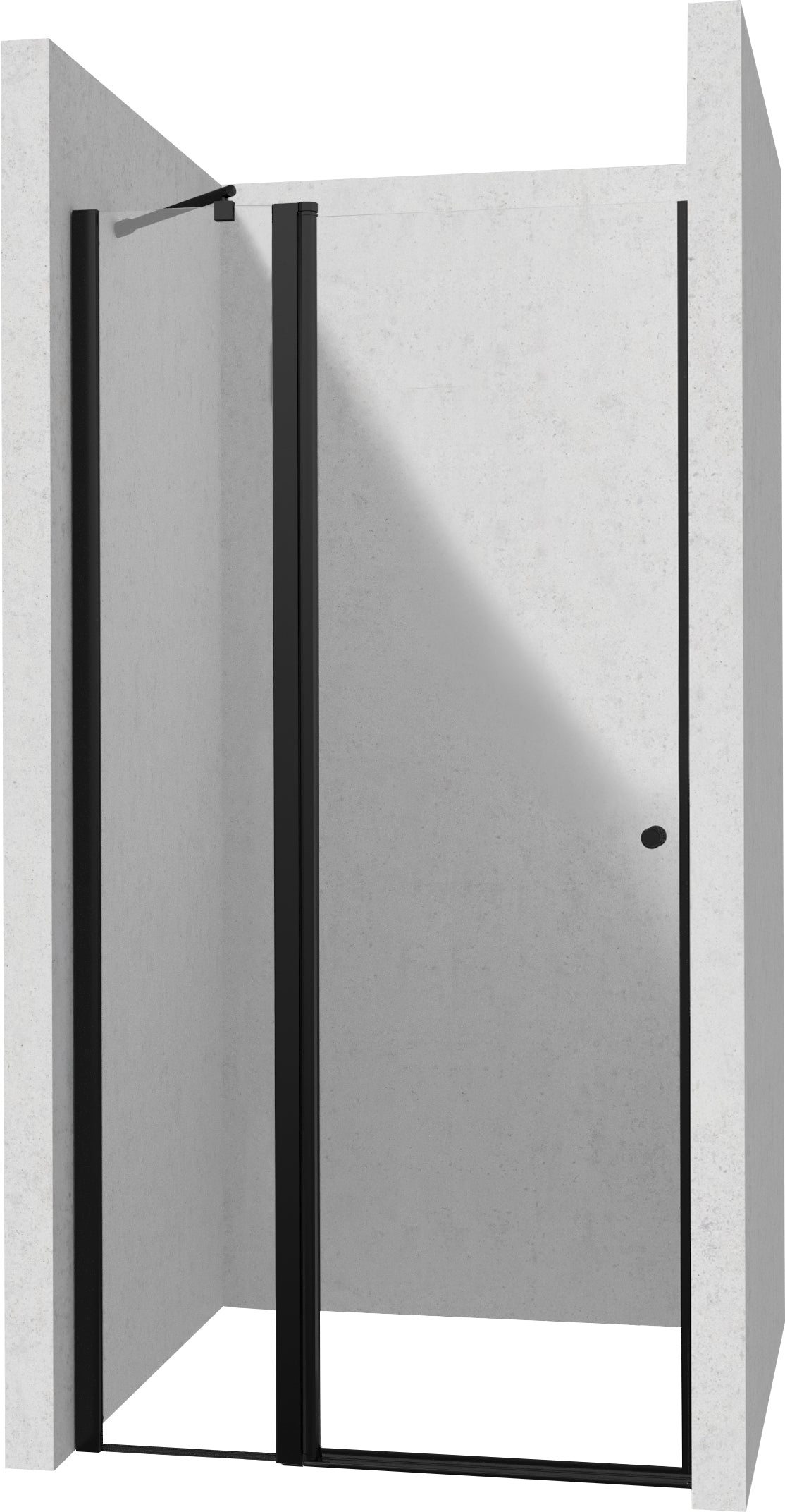 Shower doors, 120 cm - hinged